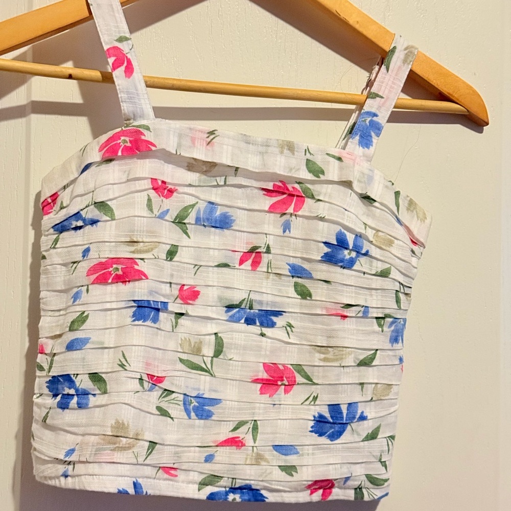 100% Cotton Girl’s Abercrombie Floral woven Top